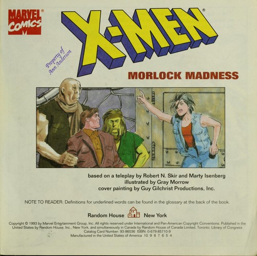 X-Men: Enter the X-Men #[nn]