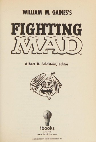 Fighting Mad #[nn] cover