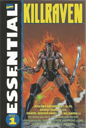 Essential Killraven #1 cover