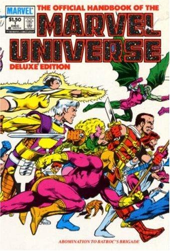 Essential Official Handbook of the Marvel Universe - Deluxe Edition #1 cover