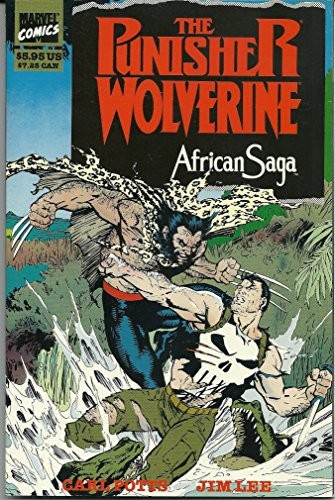 Punisher and Wolverine in African Saga #[nn] cover