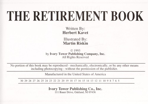 The Retirement Book #2437 cover