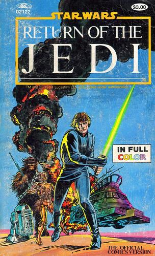 The Marvel Comics Illustrated Version of Star Wars Return of the Jedi #02122 cover