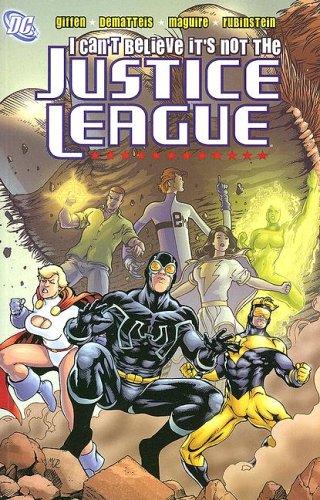 I Can't Believe It's Not the Justice League #[nn] cover