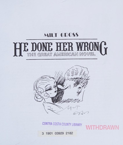 He Done Her Wrong #[nn]