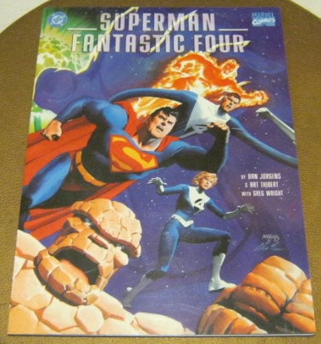 Superman / Fantastic Four #[nn] cover