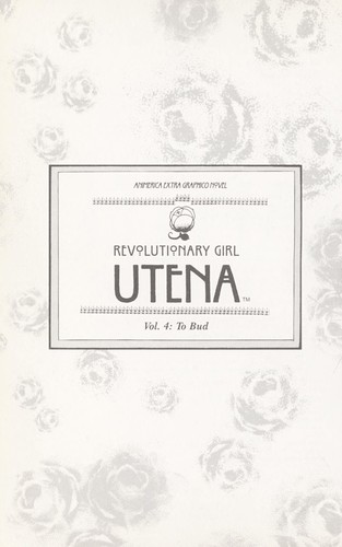 Revolutionary Girl Utena #4 cover
