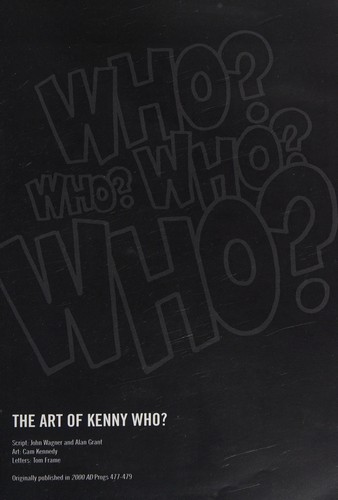 Judge Dredd: The Art of Kenny Who?