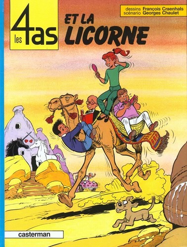 Les 4 as #18 cover