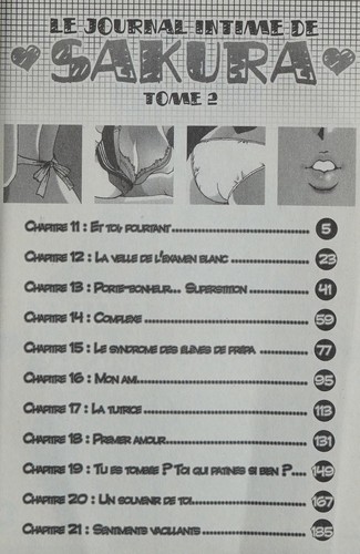 Le Journal intime de Sakura #2