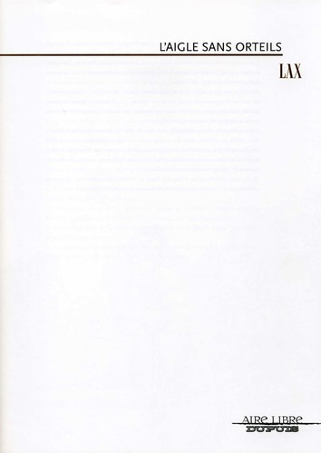 L'aigle sans orteils #[nn] cover