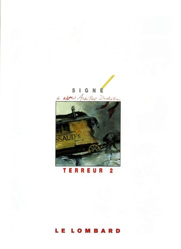 Terreur #2 cover