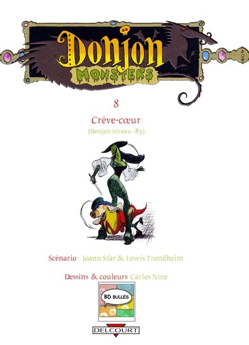 Donjon Monsters #8 cover