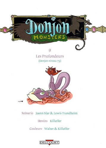 Donjon Monsters #9 cover
