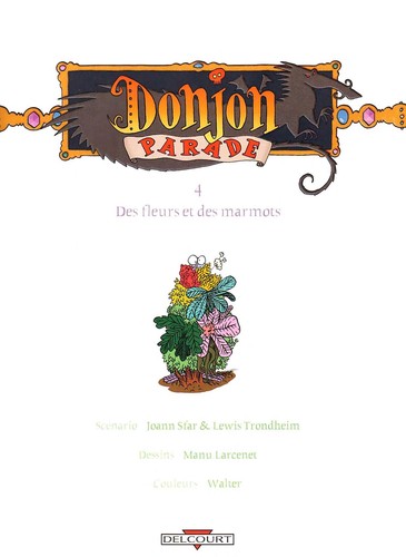 Donjon Parade #4 cover