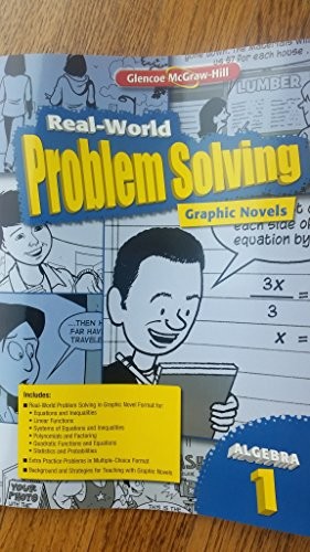 Real-World Problem Solving Graphic Novels Algebra 1