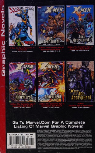 X-Men vs. Apocalypse #2 cover