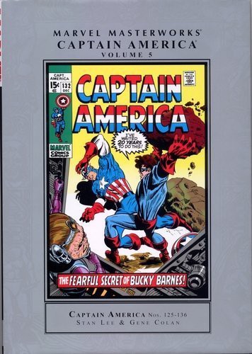 Marvel Masterworks: Captain America #5 cover