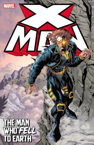 X-Man: The Man Who Fell to Earth #[nn] cover