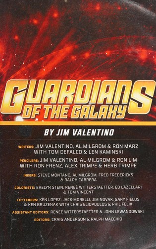 Guardians of the Galaxy by Jim Valentino