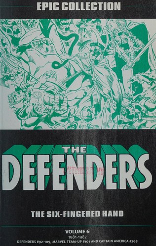 Defenders Epic Collection #6 cover