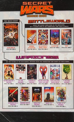Deadpool's Secret Secret Wars #[nn] cover