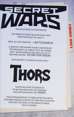 Thors #[nn] cover