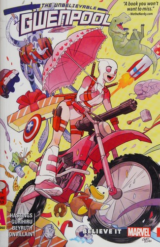 Unbelievable Gwenpool #1 cover