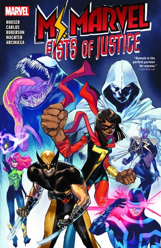 Ms. Marvel: Fists of Justice #[nn] cover