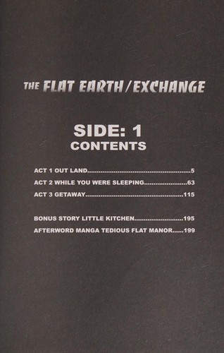 The Flat Earth / Exchange #1 cover