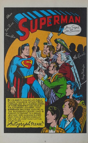 Superman: Past and Future #[nn] cover