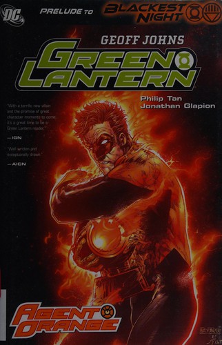 Green Lantern: Agent Orange #[nn] cover