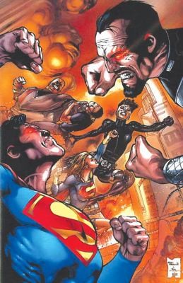 Superman vs. Zod #[nn] cover