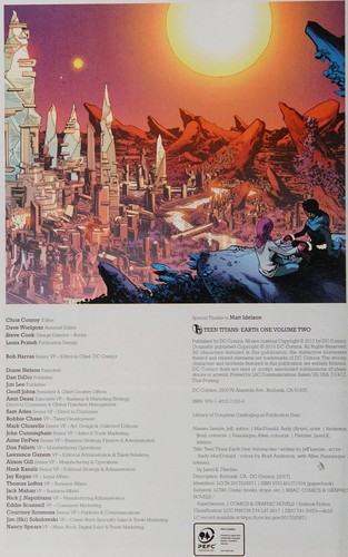 Teen Titans: Earth One #2 cover