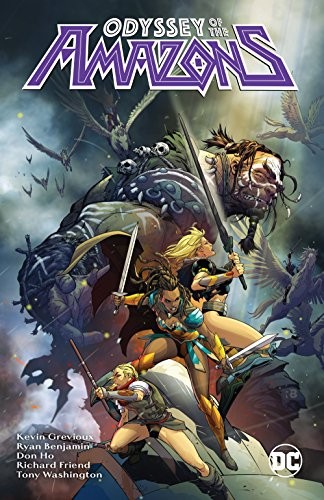 Odyssey of the Amazons #[nn] cover