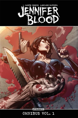 Jennifer Blood Omnibus #1 cover