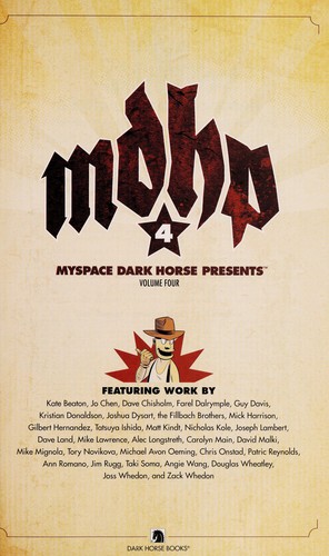 MySpace Dark Horse Presents #1 cover
