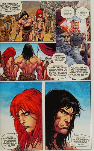 Red Sonja Conan #1 cover