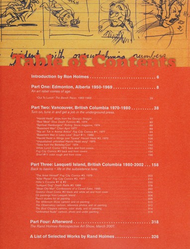 The Artist Himself: A Rand Holmes Retrospective #[nn] cover