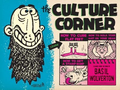 The Culture Corner #[nn] cover