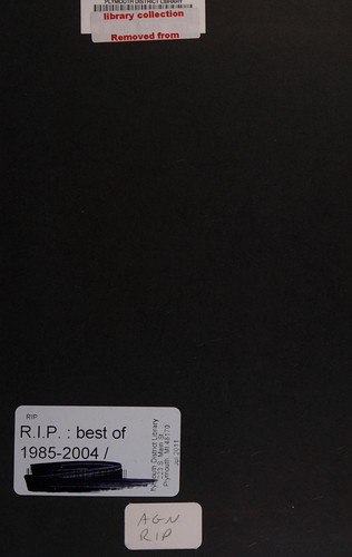 R.I.P.: Best of 1985-2004 #[nn] cover
