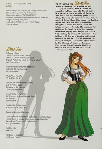 Scarlet Rose #2 cover