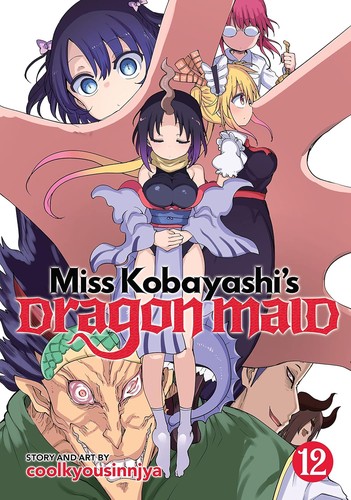 Miss Kobayashi's Dragon Maid #12 cover