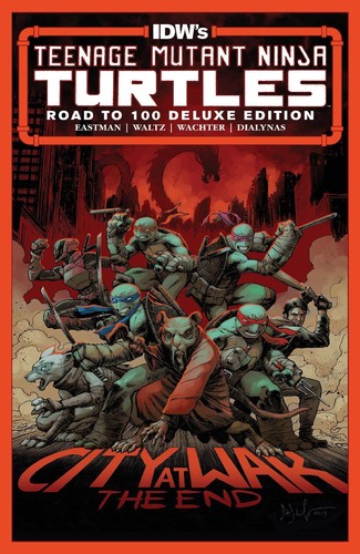Teenage Mutant Ninja Turtles: Road to 100 Deluxe Edition #[nn] cover