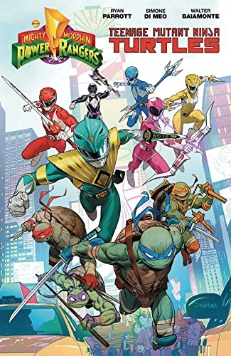 Mighty Morphin Power Rangers / Teenage Mutant Ninja Turtles #[nn] cover