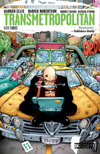 Transmetropolitan #3 cover