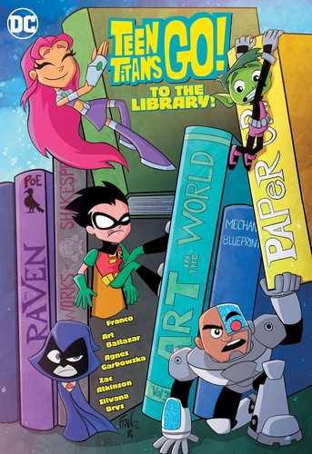 Teen Titans Go! To the Library! #[nn] cover