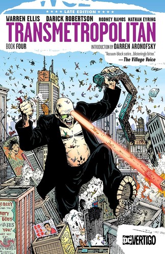 Transmetropolitan #4 cover