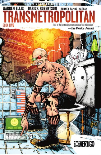 Transmetropolitan #5 cover