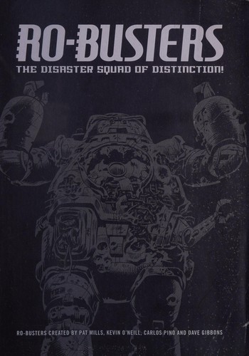 Ro-Busters: The Disaster Squad of Distinction! #[nn] cover
